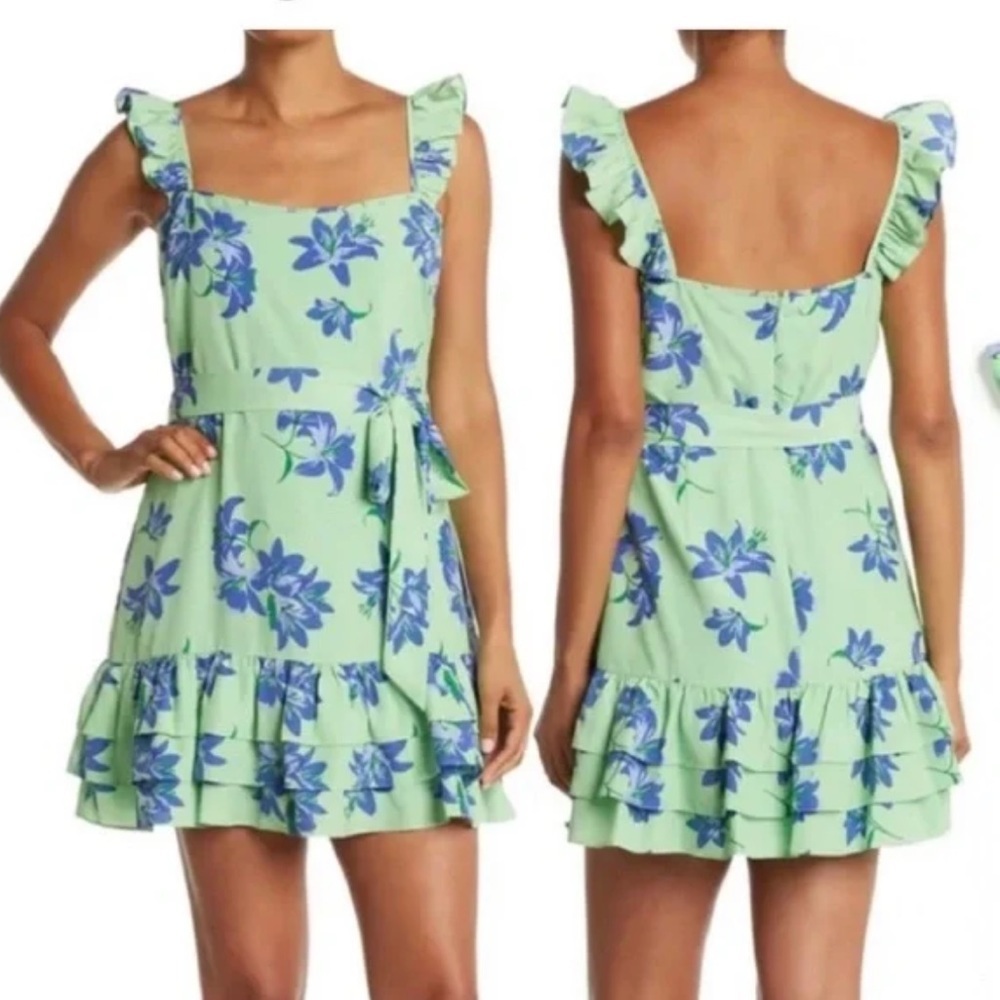 Likely Charlotte Mini Dress in Pistachio, 6, NWOT